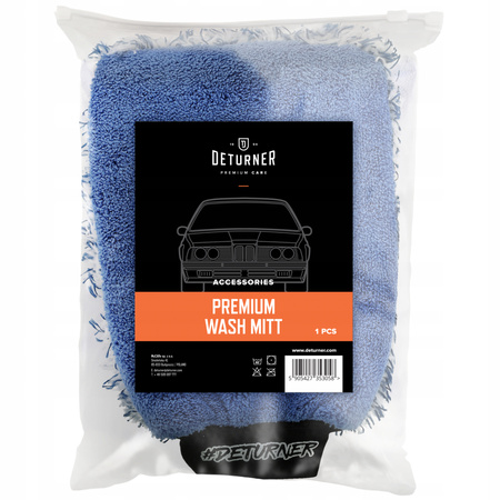 Deturner Premium Wash Mitt - rękawica do mycia samochodu