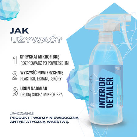 Gyeon Interior Detailer - do wnętrza matowy 1000 ml