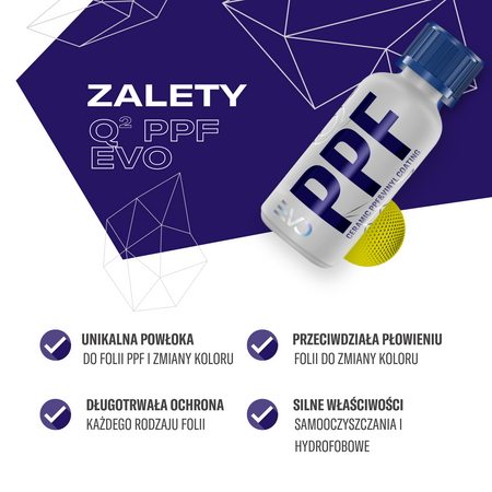 Gyeon Q² PPF EVO - Powłoka ceramiczna do folii PPF