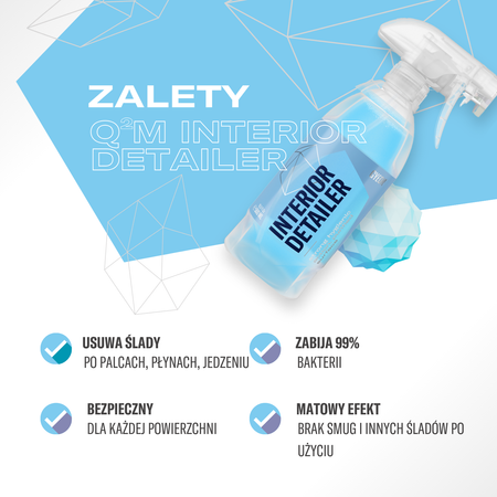 Gyeon Interior Detailer - do wnętrza matowy 1000 ml
