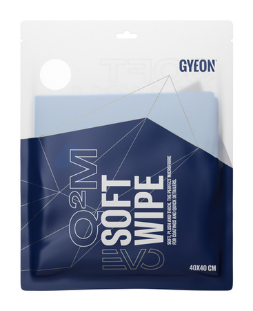 GYEON Q²M SoftWipe EVO 40×40 cm – mikrofibra do najbardziej delikatnych powierzchni