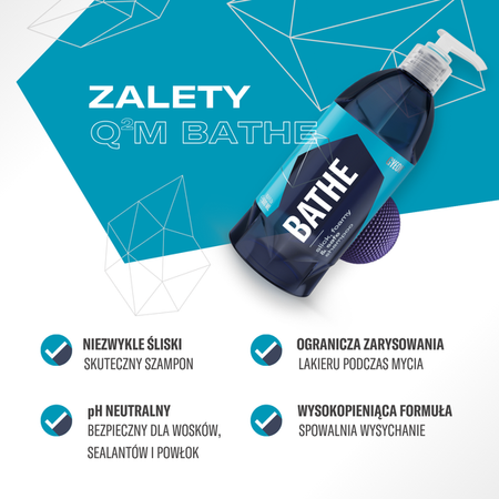 Gyeon Bathe 1000ml - Szampon samochodowy o neutralnym PH