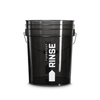FX Protect Wash Bucket RINSE Black 20L - wiadro detailingowe do mycia