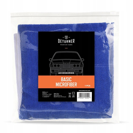 Deturner Basic Microfiber 5pcs - zestaw uniwersalnych mikrofibr 40x40