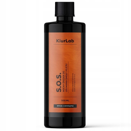 Kiurlab S.O.S. 500ml - Środek do punktowego usuwania smoły i kleju