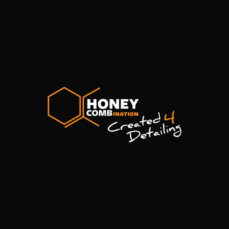 Honey Combination R-DA Czerwona 125/140/25 mm - Gąbka wykończeniowa