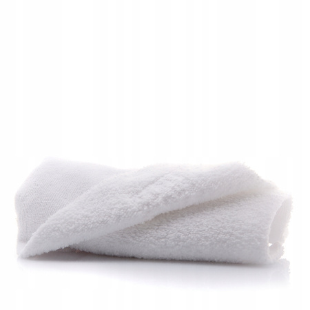 Work Stuff Gentleman Basic - biała mikrofibra bezkrawędziowa 40x40cm 350gsm - Uniwersalna