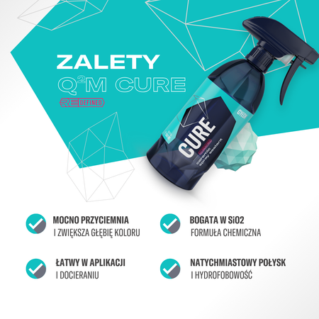 Gyeon Q²M Cure Redefined 500 ml – ceramiczny sealant w sprayu