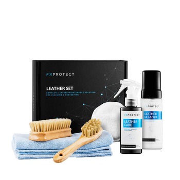 Fx Protect Leather Set - zestaw do pielęgnacji tapicerki skórzanej