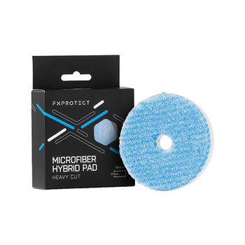 FX PROTECT MICROFIBER HYBRID PAD HEAVY CUT 80mm - silnie tnący pad polerski